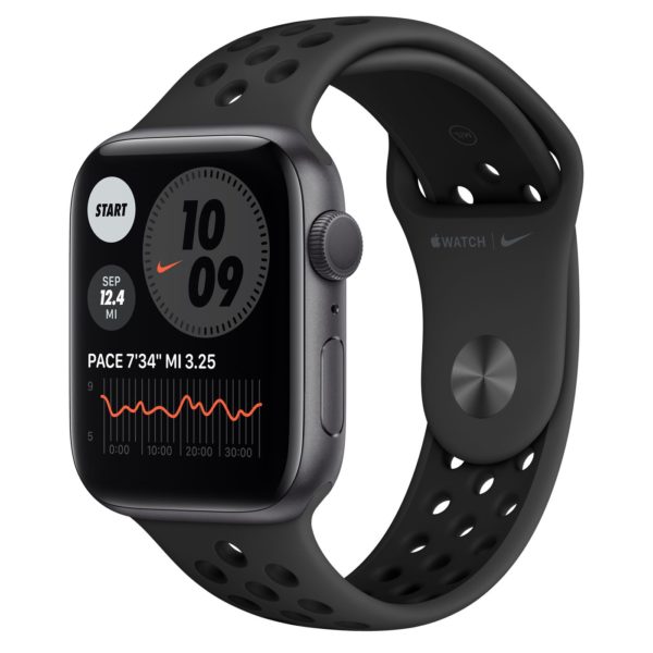 Watch Apple Watch Series 6 Nike GPS 44mm Grey Aluminium Case with Sport ...